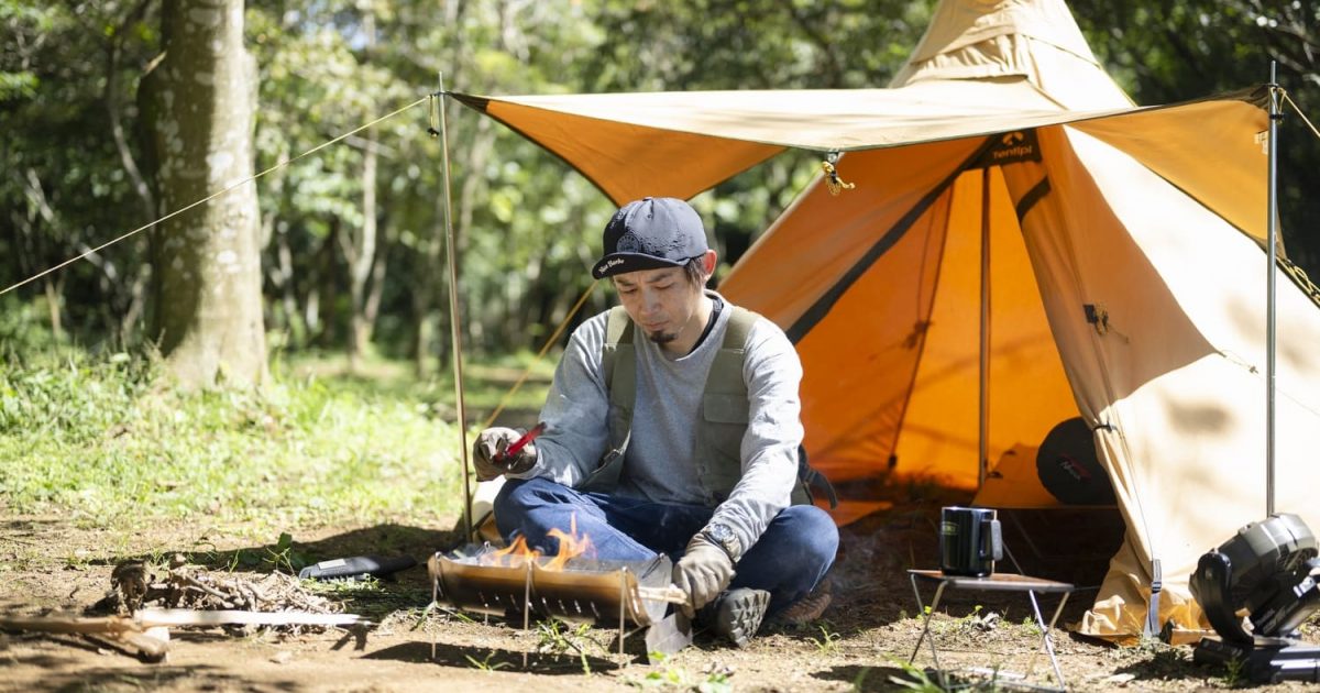ソロキャンプセット　チェア　テント　焚き火台　リュック ソロキャンプセットチェアテント焚き火台リュック