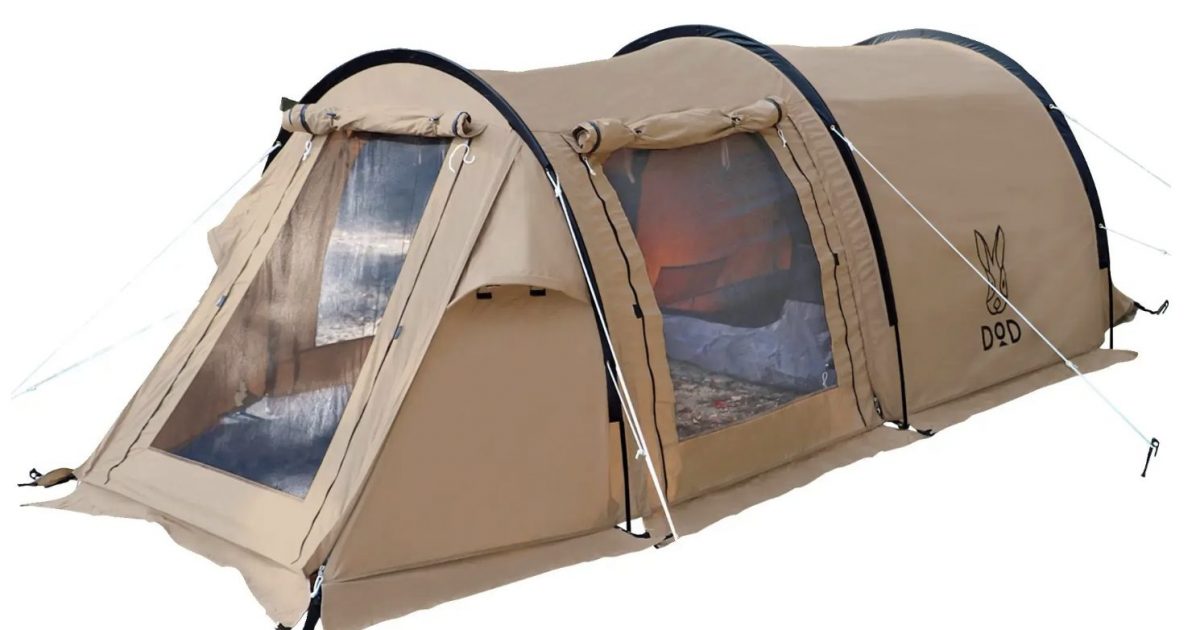DOD】カマボコテント2【使用頻度少なめ】 DOD(ディーオーディー
