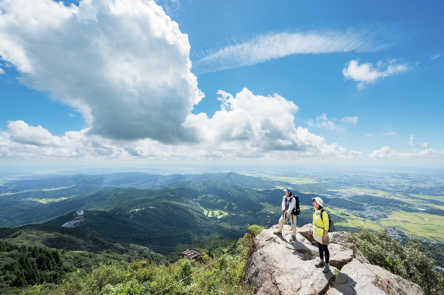 筑波山の山頂