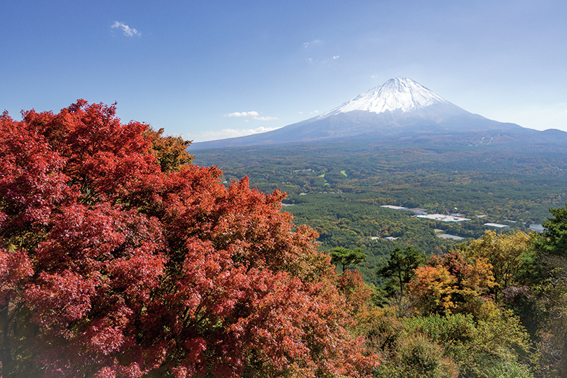 山梨県富士河口湖町　足和田山