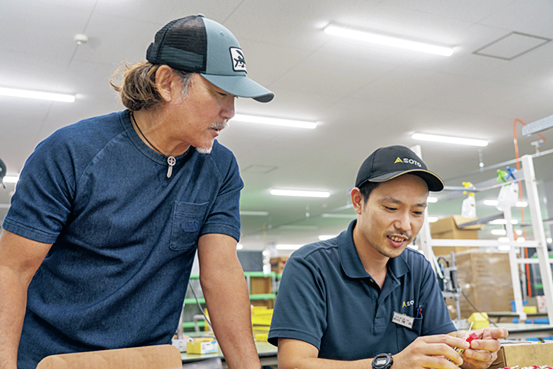 組立課　新山翔一郎さん