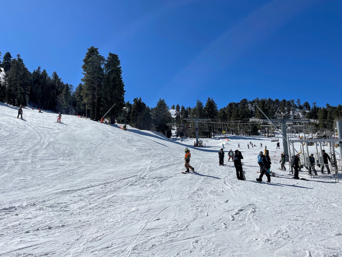  Mountain Highスキー場。2023年1月撮影。