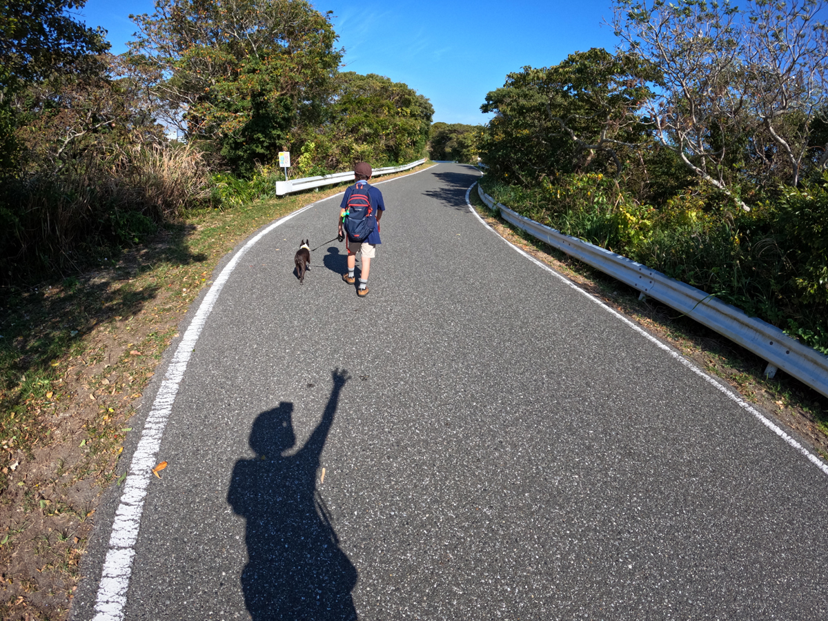 尾根道