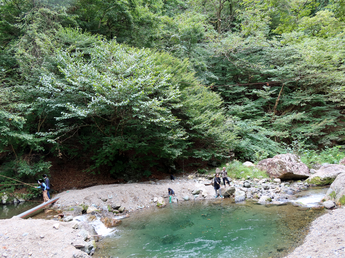 渓流釣り場