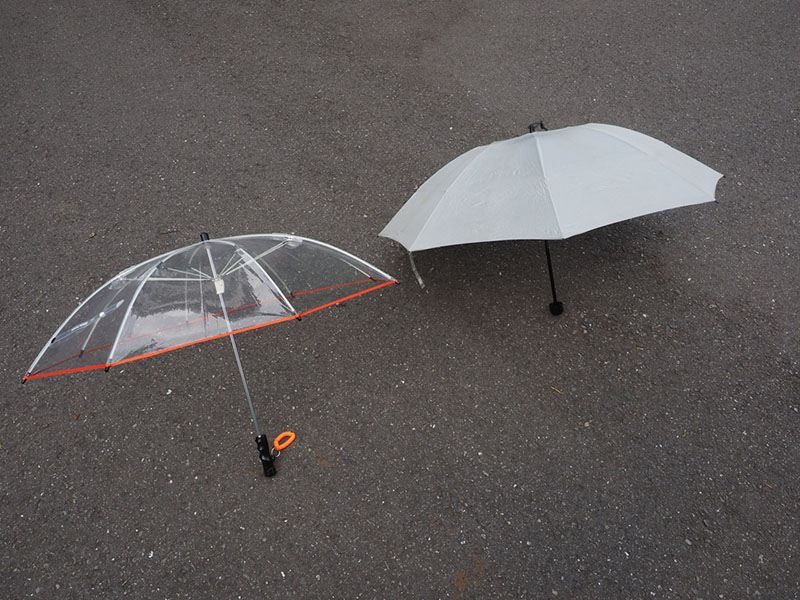2種類の傘