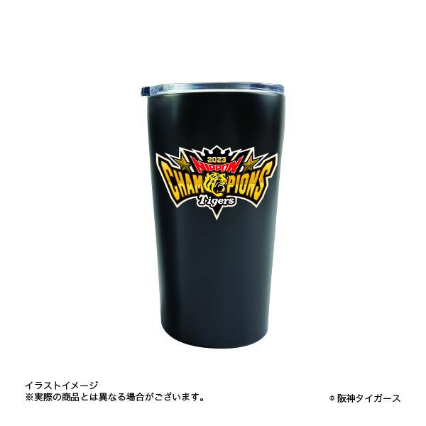 阪神タイガース日本一記念ステンレスタンブラー(ブラック)2,640円