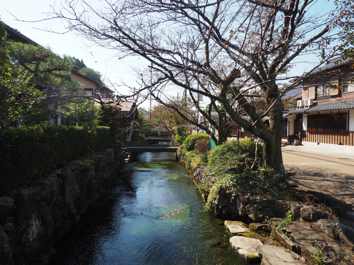 滋賀県の醒井宿