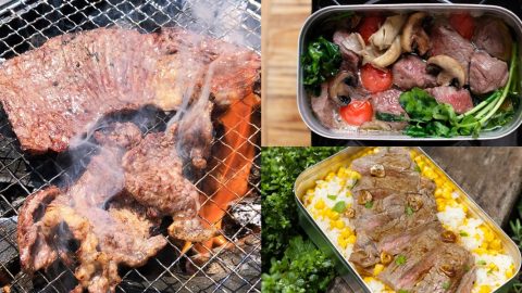 焚き火で焼くのが旨い！プロが教えるステーキ肉の焼き方＆キャンプ飯レシピ7選