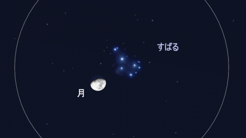 1月20日夕方から月とすばる（プレアデス星団）が大接近！今年は「すばる食」も見られるぞ