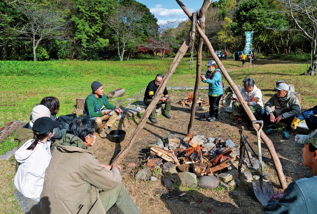 公園からニッポンを変えよう！「森の焚き人」 アウトドア・クッキング講座を北九州市で開催