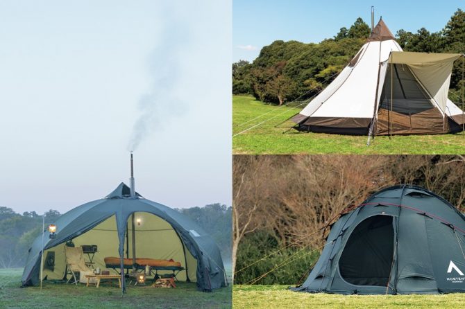 薪ストーブ対応テント
