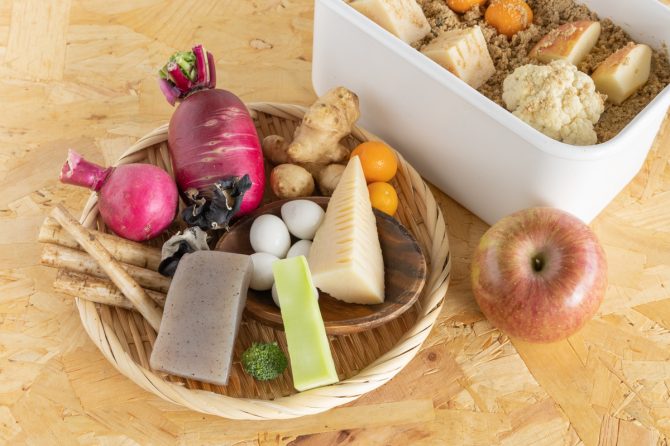 変わり種ぬか漬け