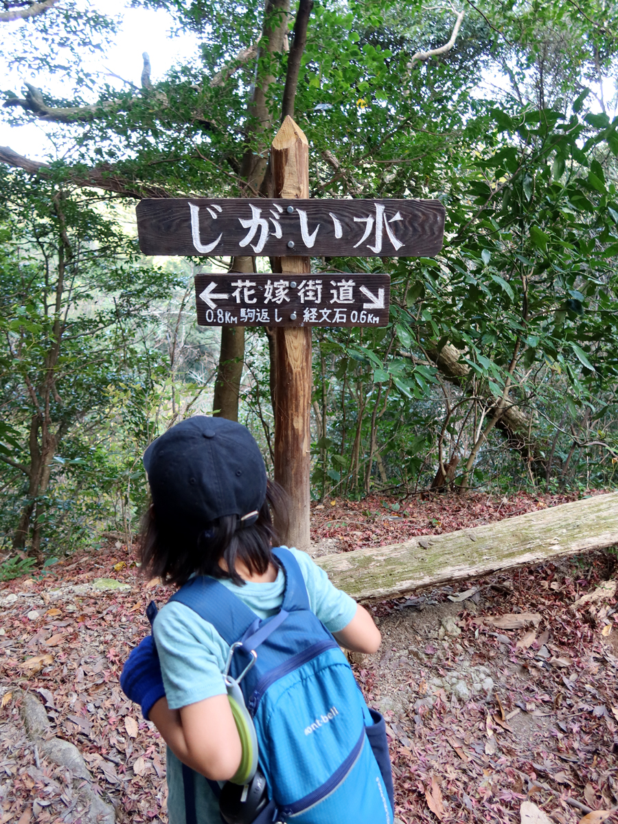 じがい水の標識