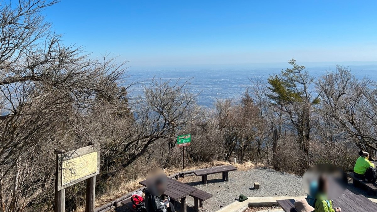 山頂風景