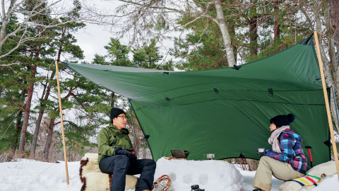 冬キャンプが盛り上がる！「シン・雪遊び」 ７つを本気でやってみた