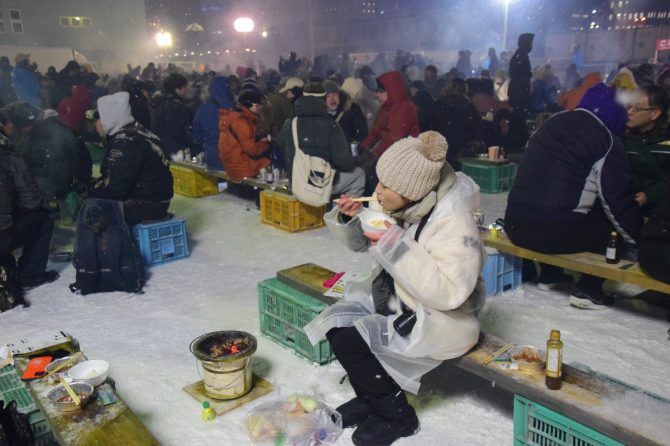 マイナス10度の服装が知りたい！北海道の「北見厳寒の焼き肉祭り」で実感した必要装備と知識