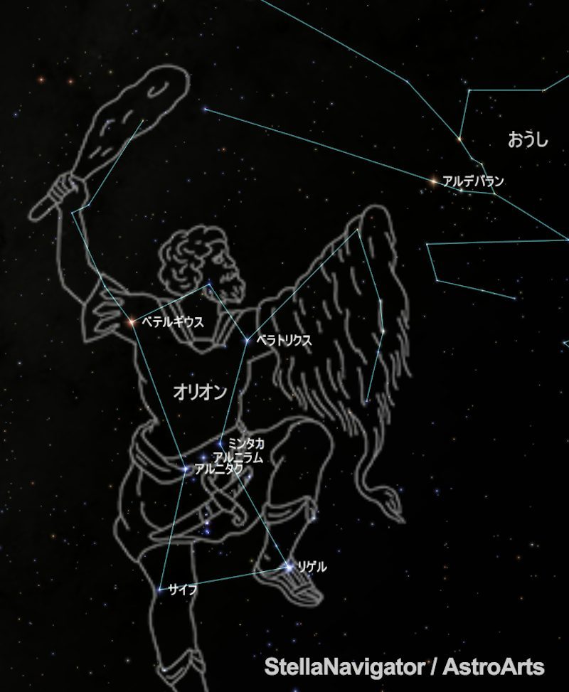 冬の王者「オリオン座」観測で楽しめるのはベテルギウスとリゲルだけじゃない！