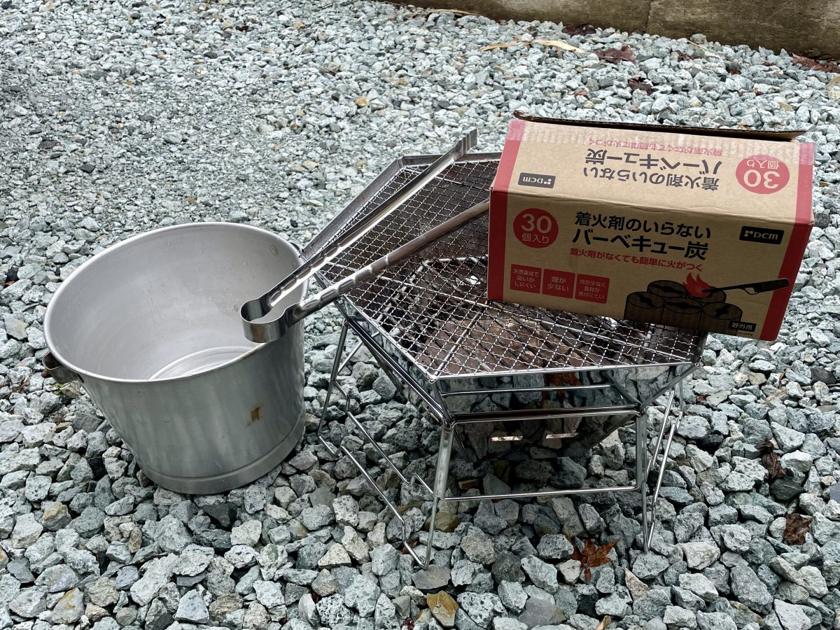 バーベキューコンロ一式