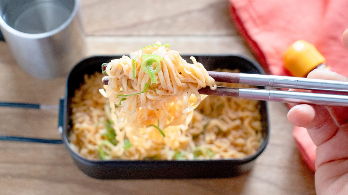 ラー油のチキンラーメン