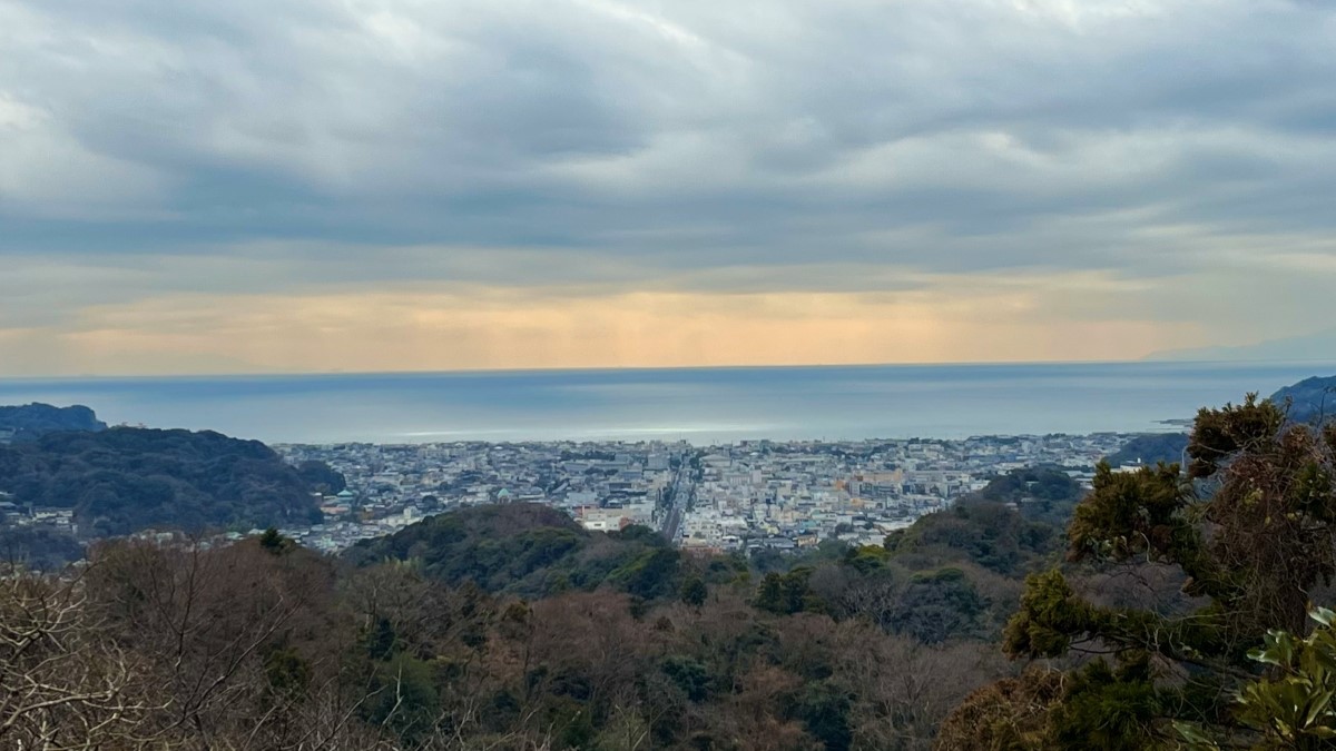 十王岩からの景色