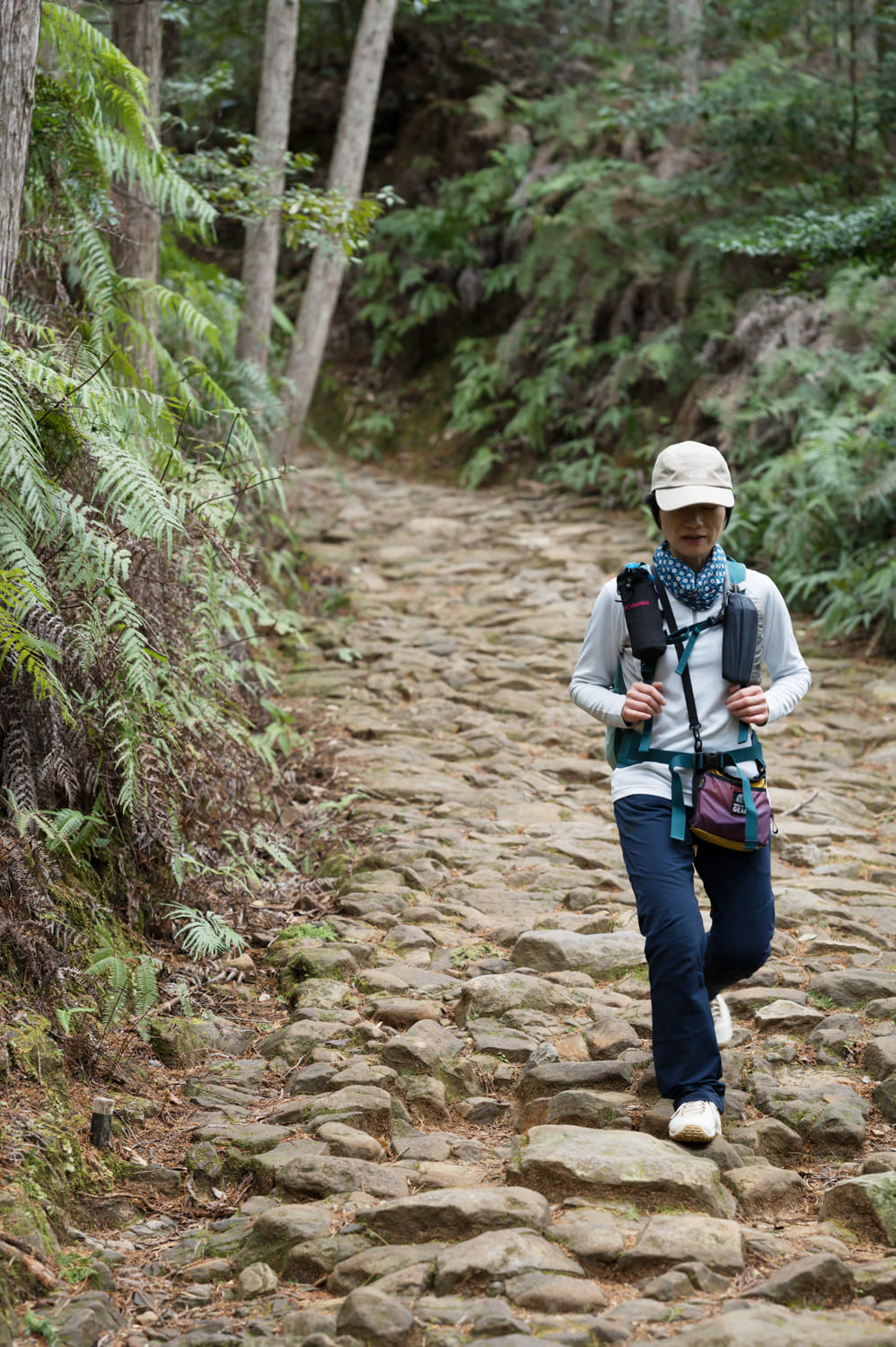 熊野古道　袖すり坂