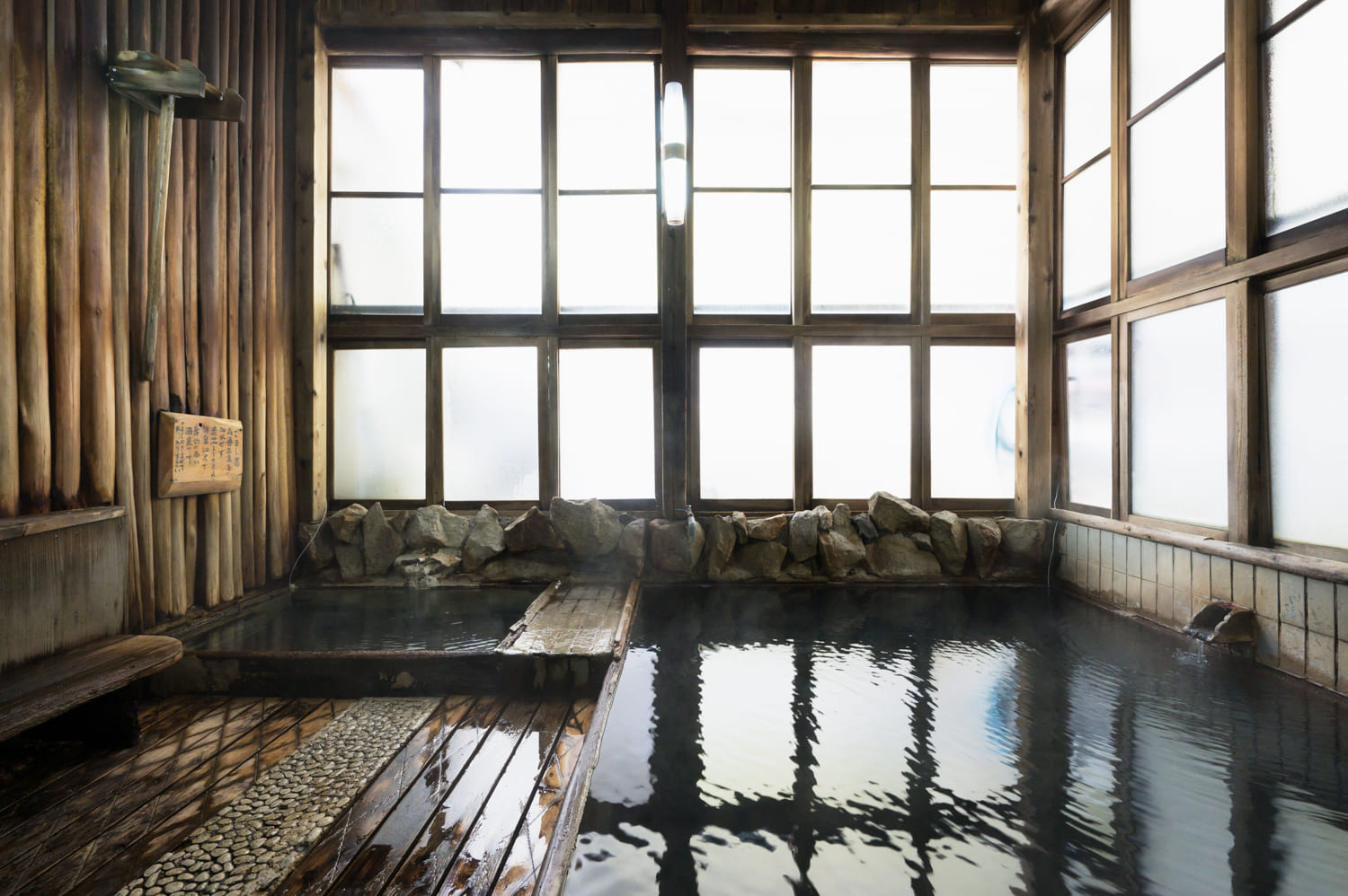 熊野　湯の峰温泉　あづまやの内風呂