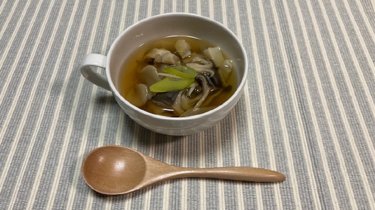 きのこたっぷり和風スープ