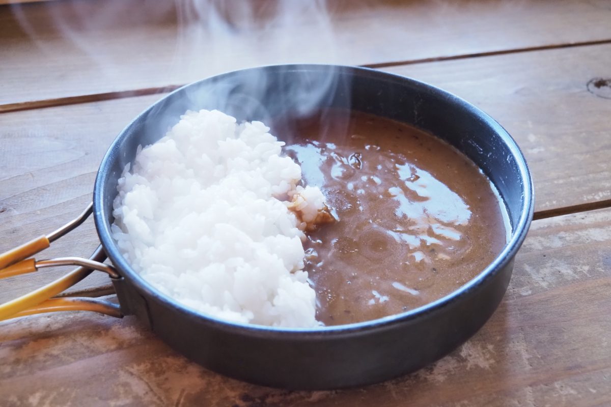 白飯　カレーライス