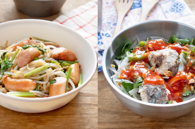 パクチーで作るキャンプ飯レシピ2選