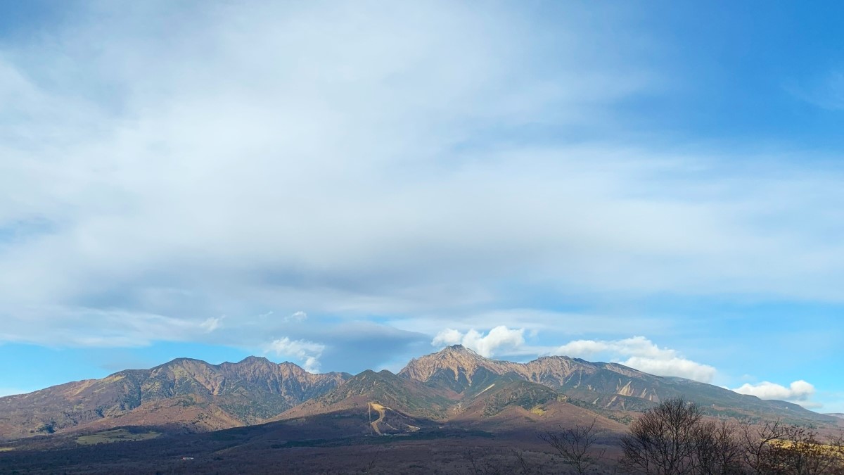 八ヶ岳の全貌