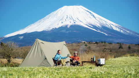 富士山を望む絶景を独り占めできる穴場サイトをBE-PAL編集部員が発見！