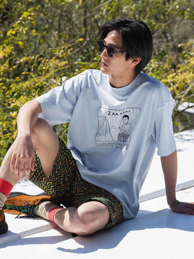 フィールドＴシャツ（yozora）（Why Camp？）¥4,950  