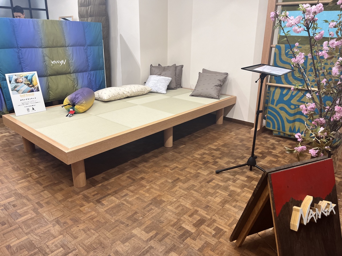 NANGA初となる布団専門の店舗「NANGA FUTON SHOP」がオープン！