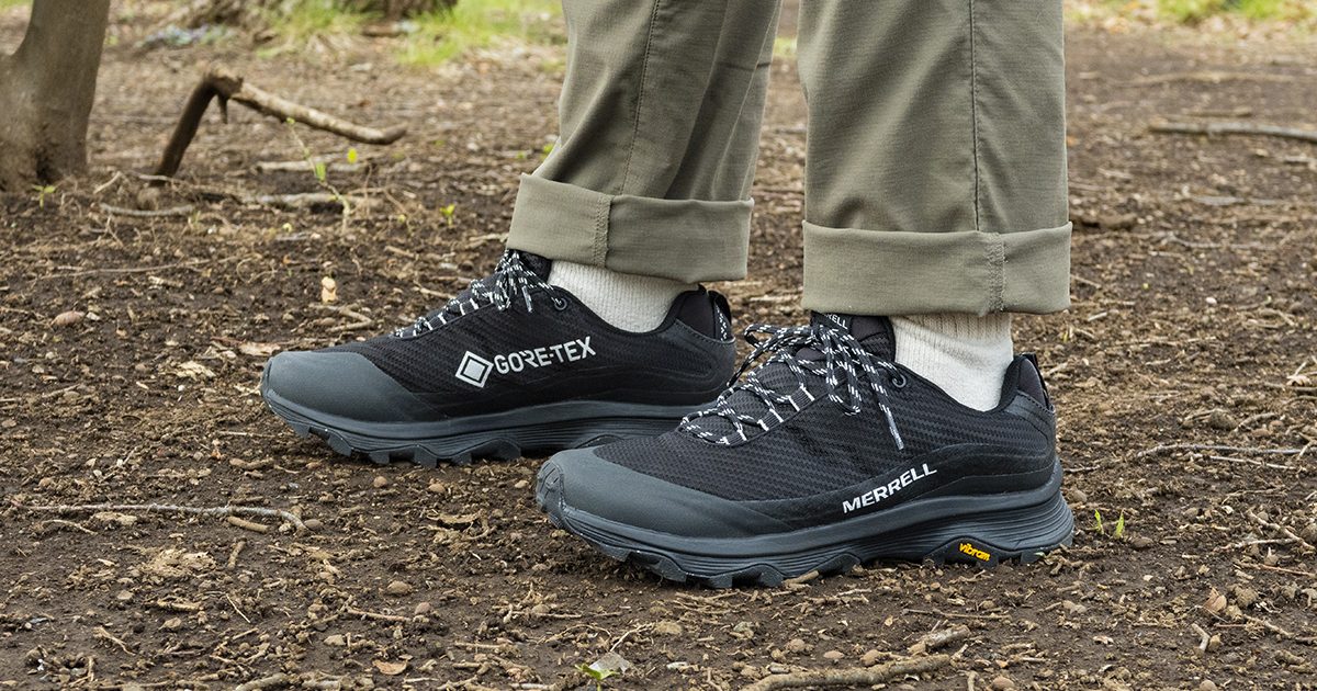 新品☆メレル MERRELL/モアブスピードストームGORE-TEX25.5cm MERRELL】 メレル MOAB SPEED STORM GORE-TEX モアブスピード