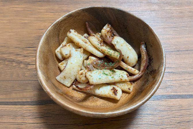 バター醤油炒め