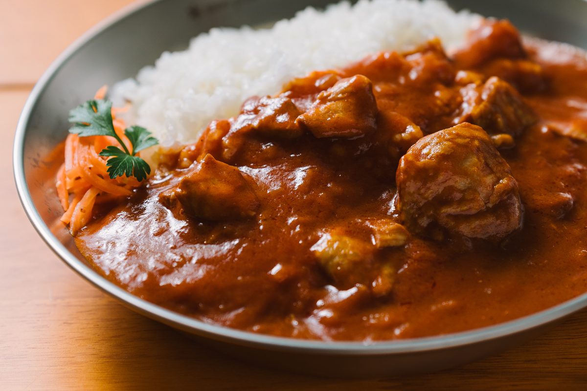 「バターチキンカレー」680円