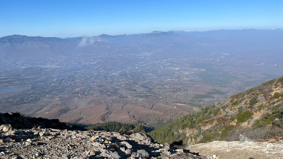 蛇骨岳からの景色