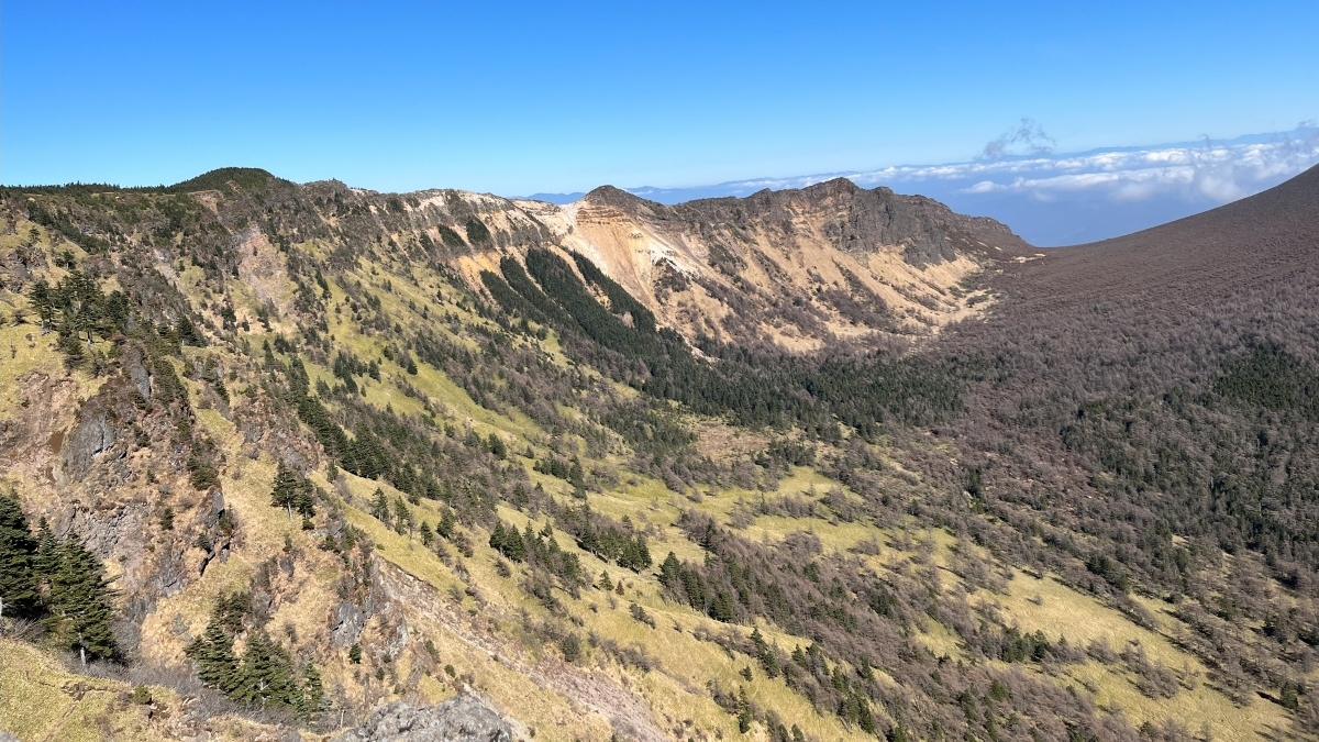 トーミの頭から北側の景色