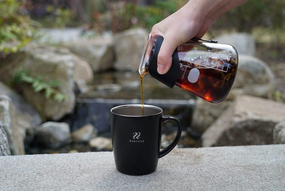 キャンプでのコーヒー時間がリッチに!ゼブランからアウトドアで使うガラスサーバーが登場