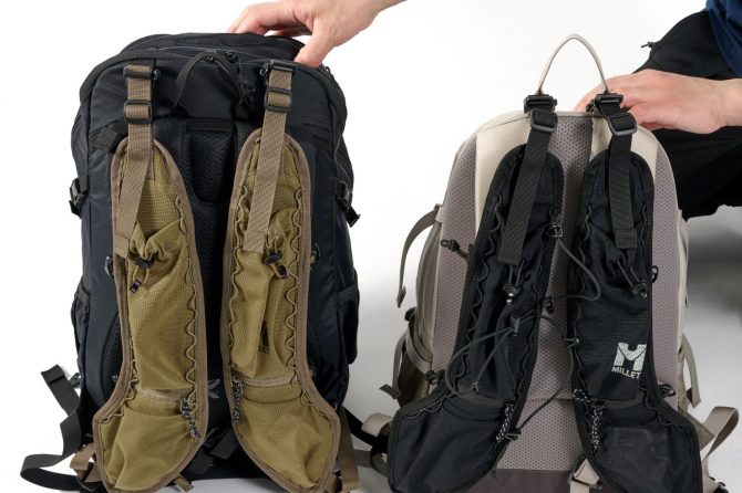 バックパックに後付けで収納が増やせたら…を叶えるショルダーポケットがミレーから登場！