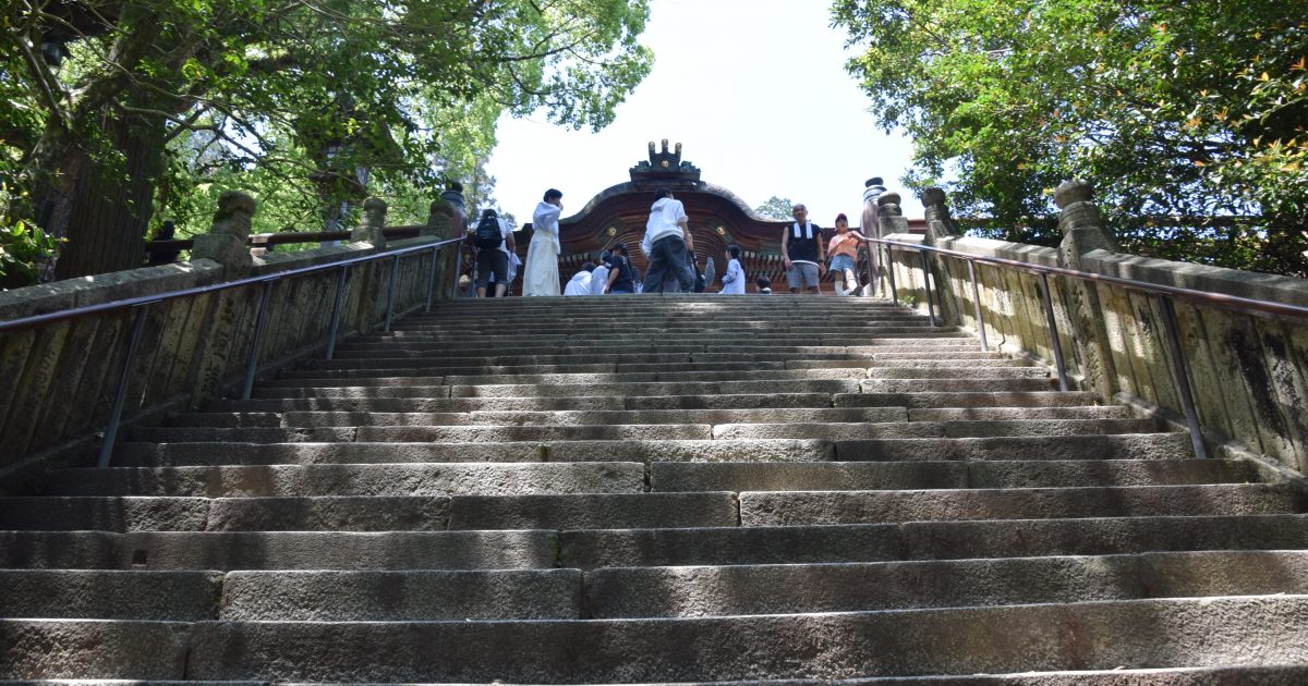 香川・金刀比羅宮（ことひらぐう）の長～い階段を家族で何倍も楽しむ