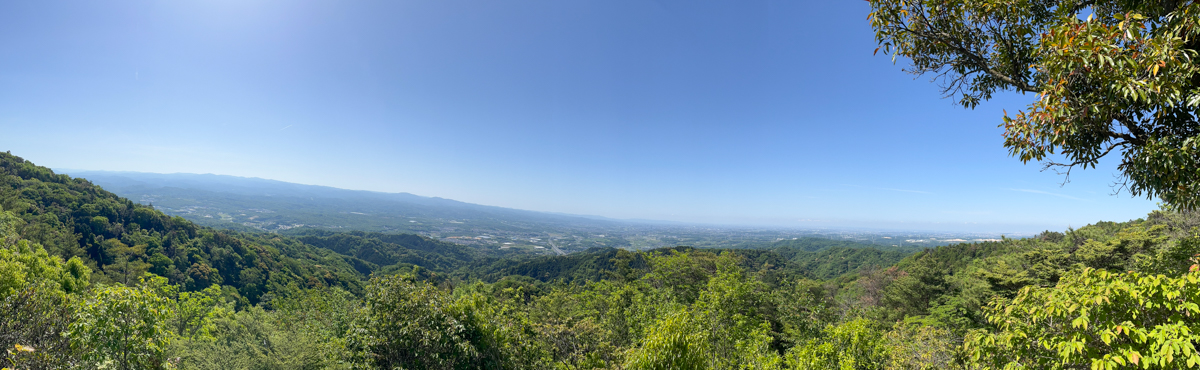大岩展望台からの眺望