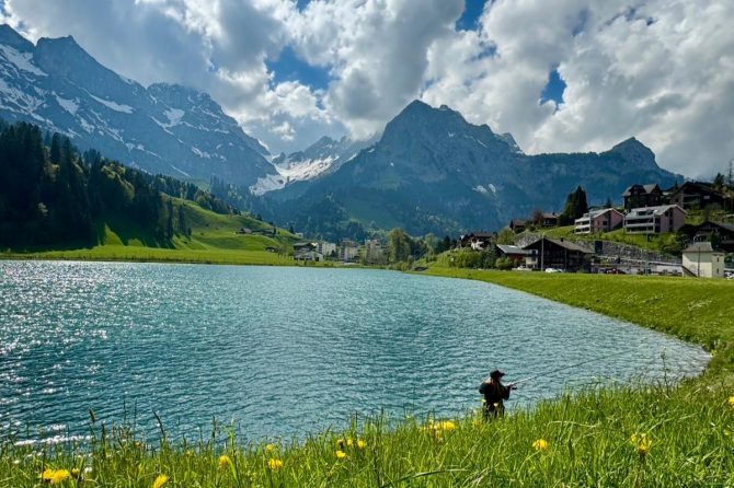 エンゲルベルグのオイゲンイ湖