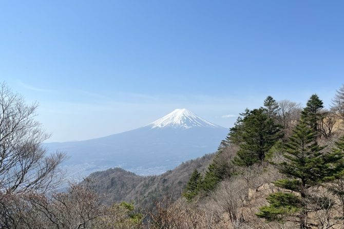 木無山から開運山への道