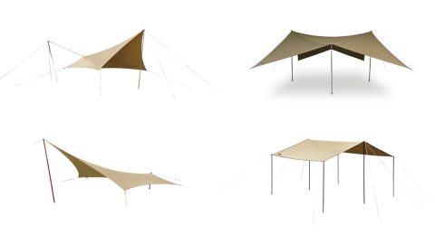 耐火・耐水・遮光に万全！編集部おすすめの「ポリコットンタープ」で快適キャンプ！