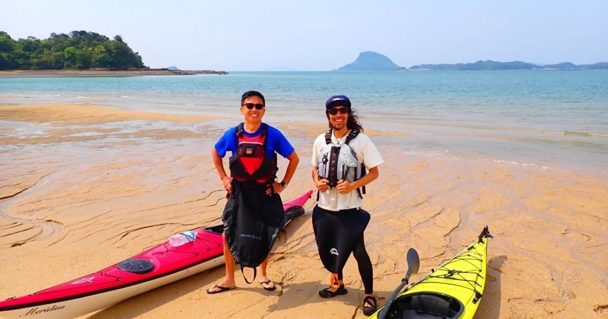 シーカヤックで島巡りの二人旅！熊本・天草編 | 海・川・カヌー 【BE