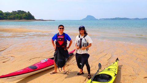 シーカヤックで島巡りの二人旅！熊本・天草編