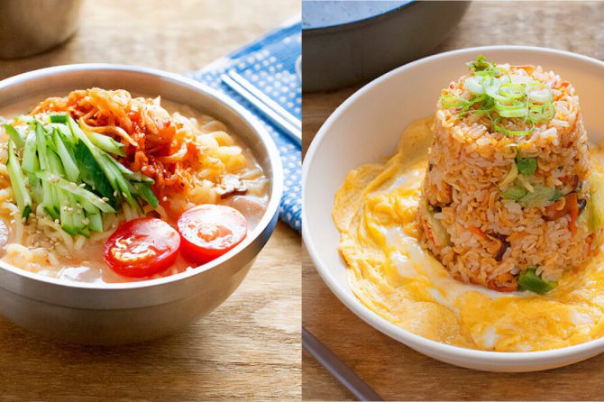 辛ラーメンのアレンジレシピ2選