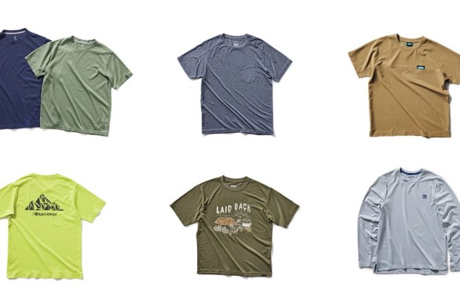 キャンプにおすすめのTシャツ15選｜日常着にも！アウトドアブランドの機能素材で快適に