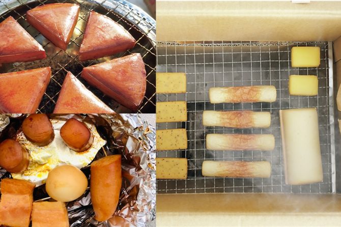 初心者も簡単にできる燻製！キャンプや自宅でも楽しめる燻製器＆作り方を紹介